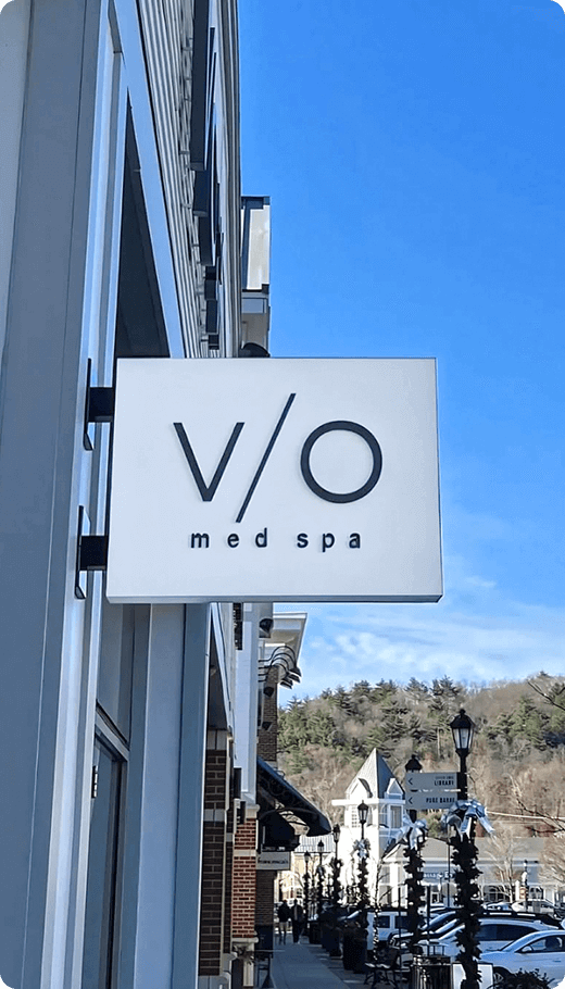 VIO Med Spa signage